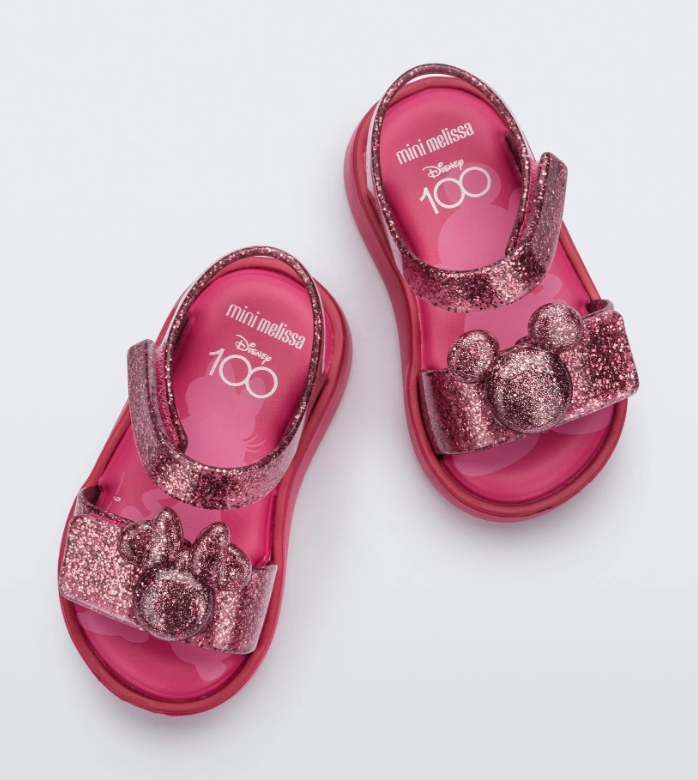Mini melissa 2025 flox rosa glitter
