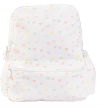 Load image into Gallery viewer, TODDLER BACKPACK IN HEARTS APPLE OF MY ISLA