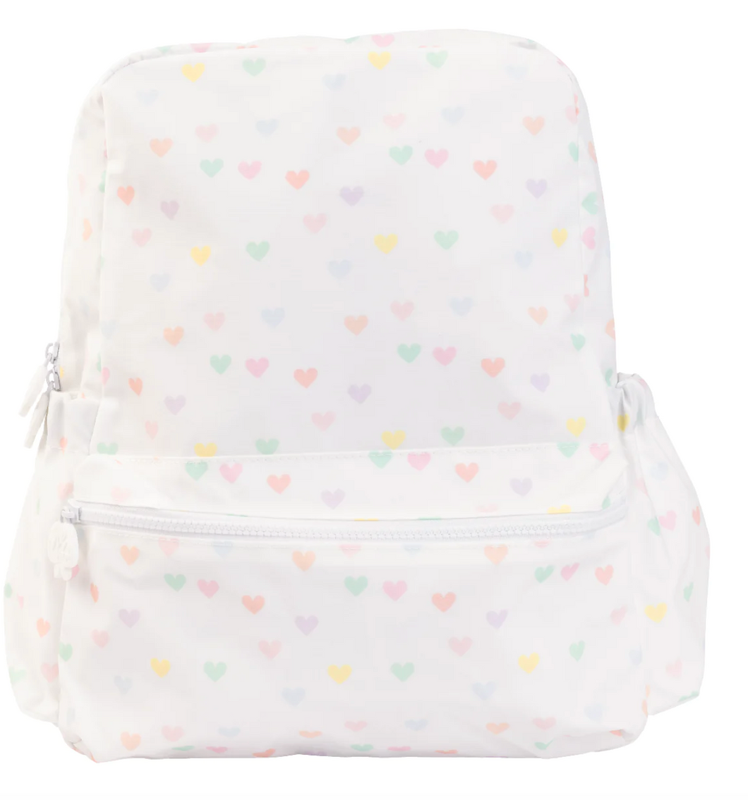 TODDLER BACKPACK IN HEARTS APPLE OF MY ISLA