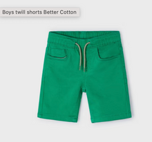 Load image into Gallery viewer, MAYORAL BOYS TWILL SHORTS CLOROPHYL