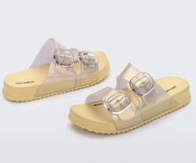 Load image into Gallery viewer, MINI MELISSA COZY SLIDES IN PEARLY YELLOW