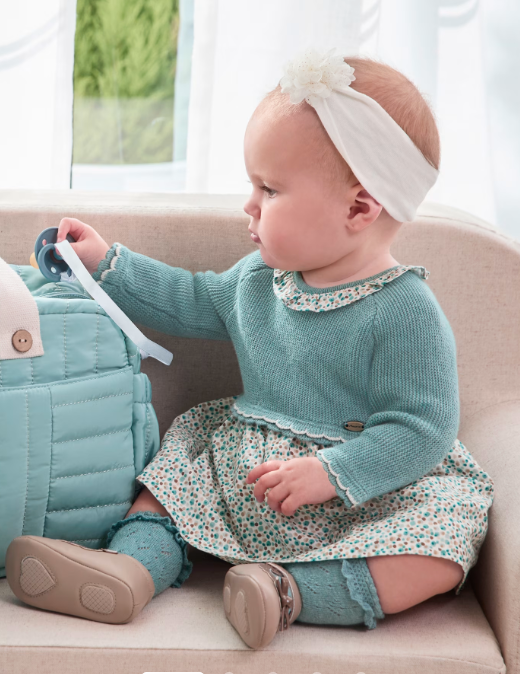 mayoral knit dress 7926 Mayoral Tween/Teen Girls L/S Ribbed Knit Dress, Steel Grey Bubble Belly moms | babies