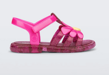 Load image into Gallery viewer, MINI MELISSA HIP BLOOM SANDAL IN PINK