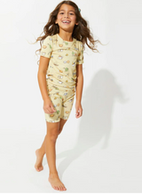 Load image into Gallery viewer, BELLABU BEAR LOVE YOU BRUNCHES BAMBOO SHORT SET