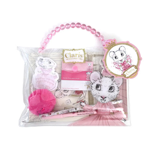 CLARIS THE CHICEST MOUSE IN PARIS - STATIONARY SET