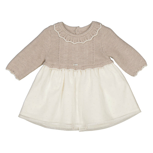 MAYORAL BABY  KNIT TOP DRESS