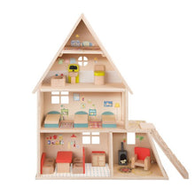 Load image into Gallery viewer, MOULIN ROTY |  DOLL'S HOUSE WITH FURNITURE |  La Grande Famille + Doll characters