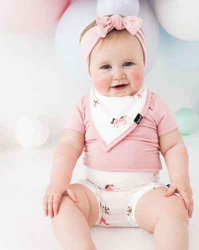 BABY BIB UNICORNS  + MORE PRINTS