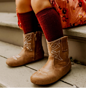 LITTLE LOVE BUG COWBOY BOOT IN PREMIUM LEATHER
