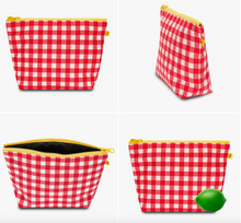 Load image into Gallery viewer, FLUF | MID ZIP GINGHAM RED