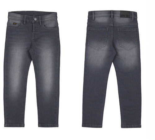 MAYORAL SOFT DENIM PANTS | GRIS OSCURO| 4515