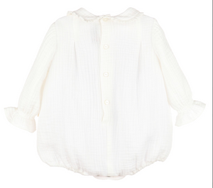 CUDDLE COTTON BUBLE IN WHITE | SOPHIE & LUCAS
