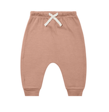 Load image into Gallery viewer, POCKET SWEATSHIRT AND POINTELLE PANTS SET | ROSE | QUINCY MAE