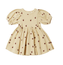Load image into Gallery viewer, WAFFLE BABY GIRL DRESS || APPLES || QUINCY MAE