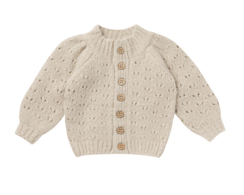 TULIP CARDIGAN NATURAL | RYLEE & CRU