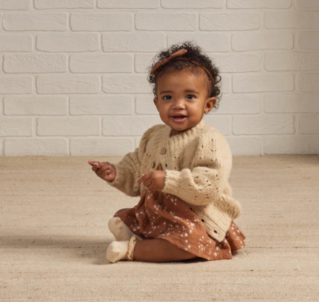TULIP CARDIGAN NATURAL | RYLEE & CRU – Lullaby Baby And Child TULIP CARDIGAN NATURAL | RYLEE & CRU – Lullaby Baby And Child