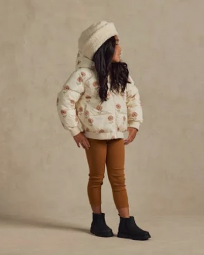 PUFFER JACKET SUNFLOWER | RYLEE & CRU ON SALE