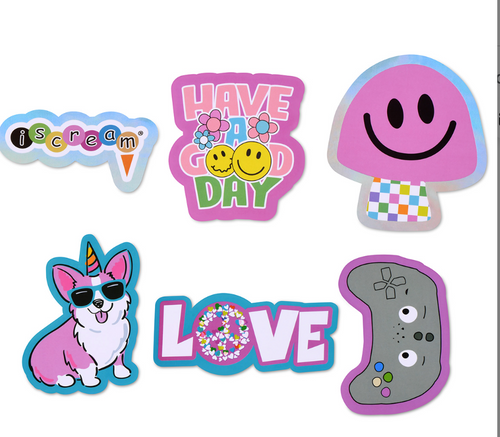 FEELING FUN STICKER SET | ISCREAM