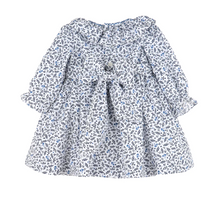 Load image into Gallery viewer, ROSESHIP PETAL DRESS BLUE | SOPHIE &amp; LUCAS