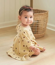 Load image into Gallery viewer, WAFFLE BABY GIRL DRESS || APPLES || QUINCY MAE