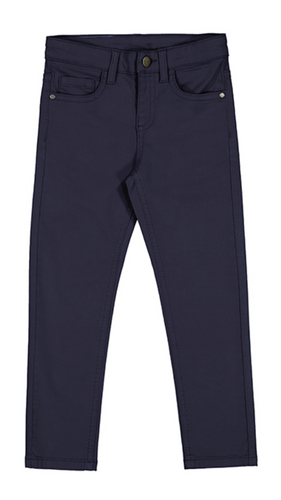 MAYORAL MINI BOY 5 POCKET BASIC PANT IN NAVY