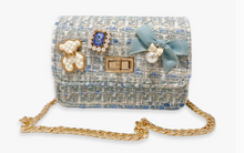 Load image into Gallery viewer, TEDDY AND BOW TWEED PURSE | DOE A DEAR