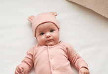 Load image into Gallery viewer, BABY BEAR BEANIE ROSE | QUINCY MAE