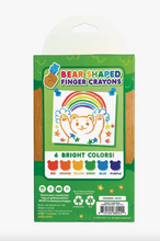 Load image into Gallery viewer, CUDDLY CUBS BEAR FINGER CRAYONS