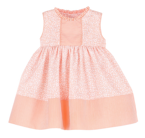 NEW CLASSIC'S DRESS IN ORANGE - SOPHIE & LUCAS