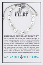Load image into Gallery viewer, SISTERS OF THE HEART BRACELET | MY SAINT MY HERO