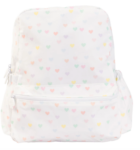 TODDLER BACKPACK IN HEARTS APPLE OF MY ISLA
