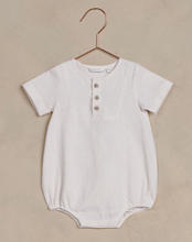 Load image into Gallery viewer, NORALEE | BABY BEAU ROMPER WHITE