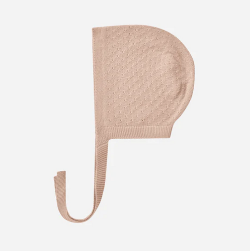 KNIT BONNET BLUSH
