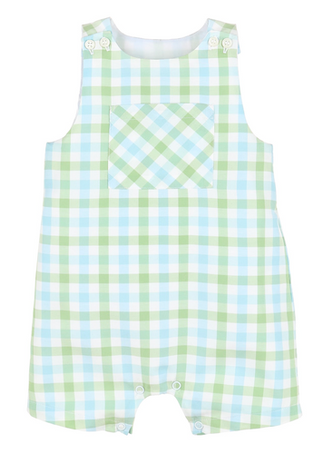 PASTEL PLAID JOHN JOHN  by SOPHIE & LUCAS