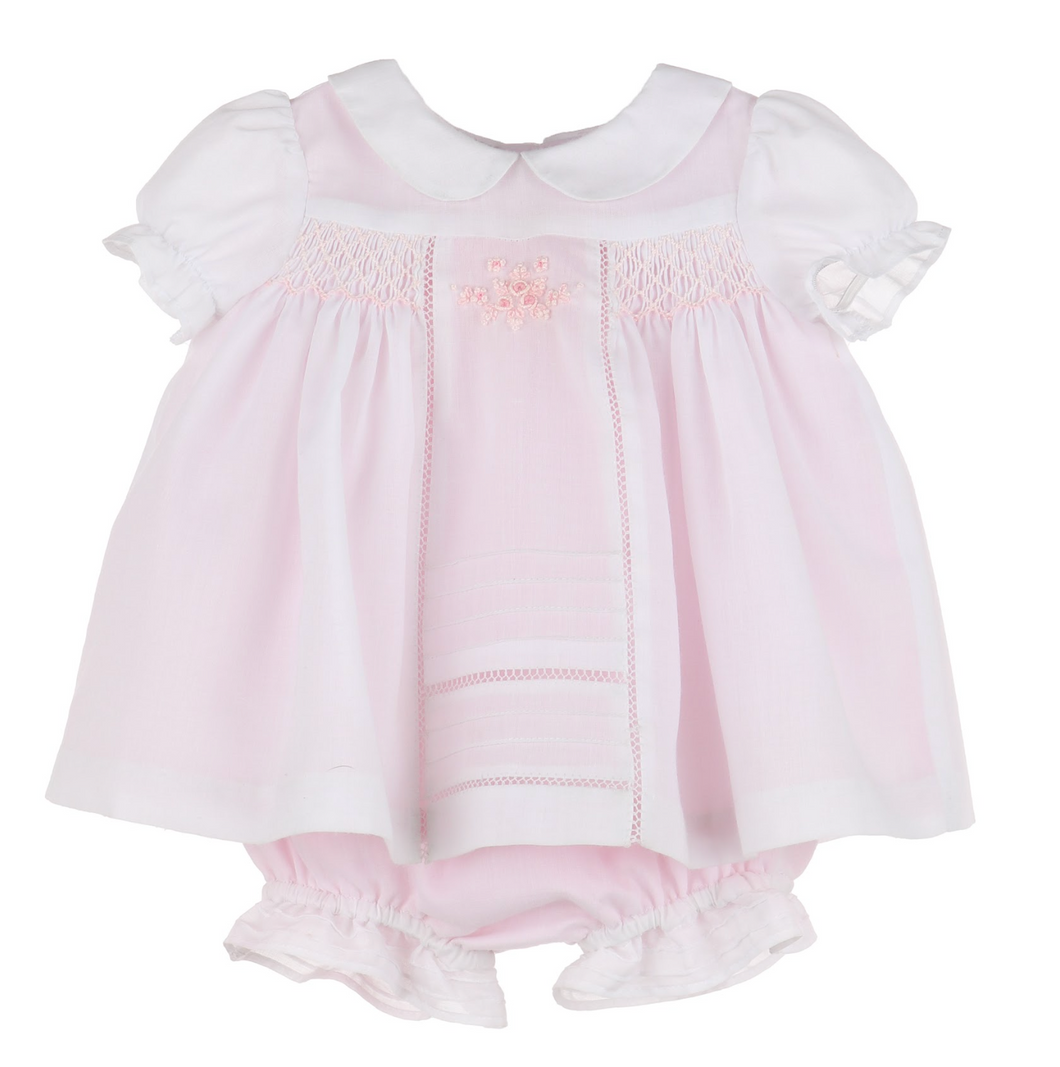 luli and me pink dress Buy Luli & Me Pink Dress, Smocked Girls Dress Online 4y