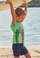Load image into Gallery viewer, BOY&#39;S 2 PC SET SURF PRINT  | MINT