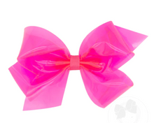 Load image into Gallery viewer, WEE ONES KING WEE SPLASH HAIR BOWS NEON GREEN - MORE COLORS