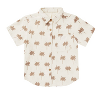 Load image into Gallery viewer, RYLEE &amp; CRU COLLARED SHORT SLEEVES SHIRT PARADISE
