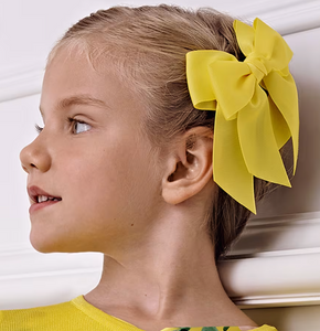 ABEL & LULA HAIRBOW CLIP SPRING COLORS