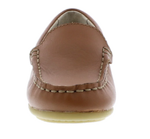 Load image into Gallery viewer, FOOTMATES LEATHER MOCASSIN LOAFER IN CHESTNUT
