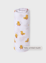 Load image into Gallery viewer, BABY PRINTED MUSLIN SHAWL