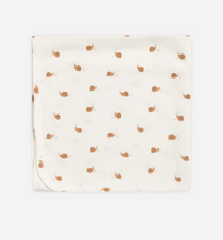 Load image into Gallery viewer, QUINCY MAE RIBBED BABY SWADDLE  | SWADDLE SNAILS