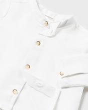 Load image into Gallery viewer, MAYORAL BABY LINEN SHIRT MANDARIN COLLAR