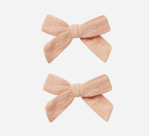 RYLEE & CRU || BOWS CLIPS IN APRICOT