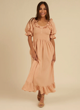 Load image into Gallery viewer, RYLEE &amp; CRU || WOMEN LEXI DRESS APRICOT