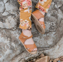 Load image into Gallery viewer, LITTLE LOVE BROWN SANDALS | ALSO IN BLUE