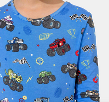 Load image into Gallery viewer, BLAZE AND THE MONSTER MACHINES KIDS BAMBOO PAJAMAS