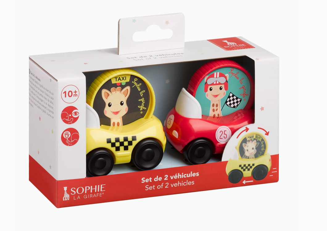 SOPHIE LA GIRAFE | SET OF 2 VEHICLES