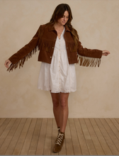 Load image into Gallery viewer, RYLEE &amp; CRU WOMEN FRINGE JACKET || SADDLE NEW ARRIVALS