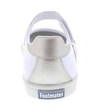 Load image into Gallery viewer, STELLA IN GOLD/WHITE by FOOTMATES